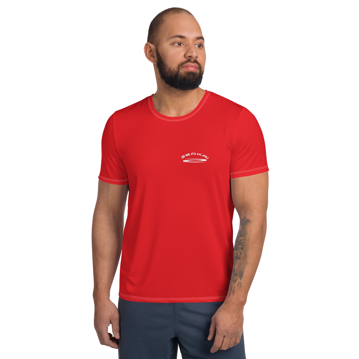 ZENKAI Sport-T-Shirt Rot